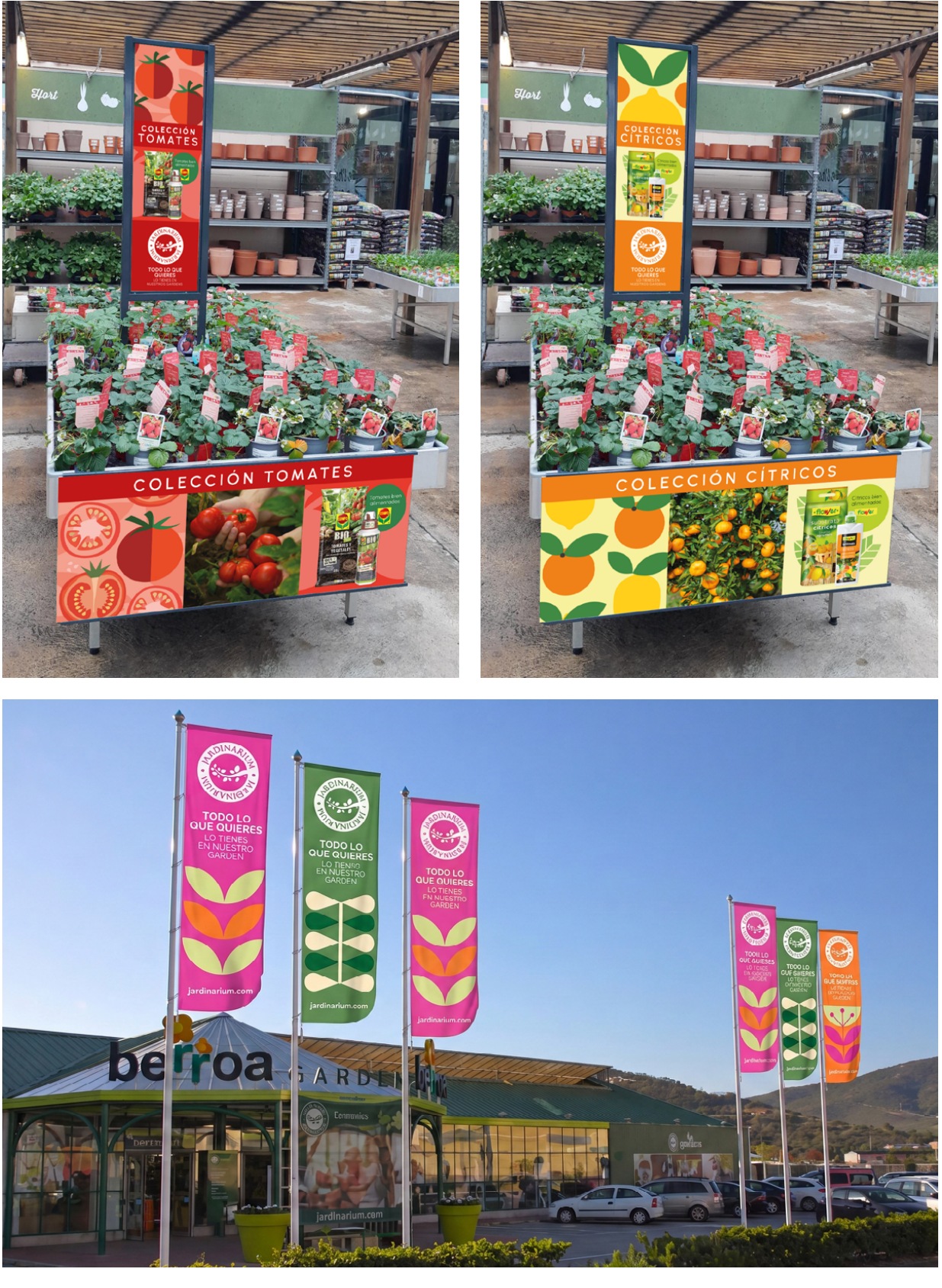 Selección de piezas de Jardinarium, bloque 4