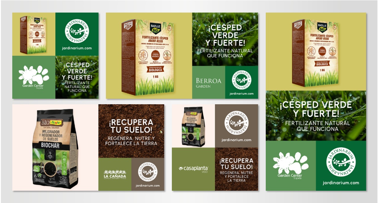 Selección de piezas de Jardinarium, bloque 5