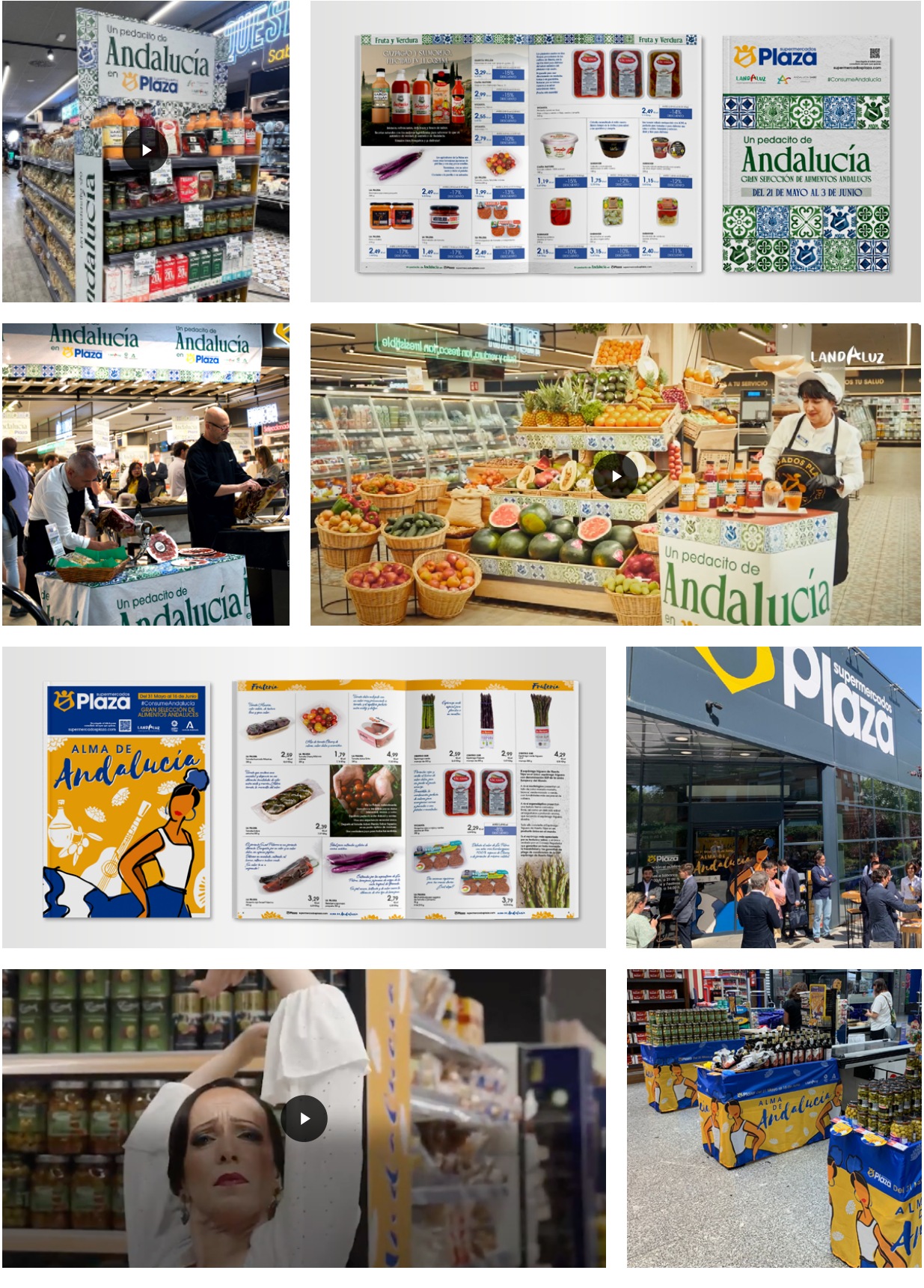 Selección de piezas de Plaza Supermercados, bloque 3